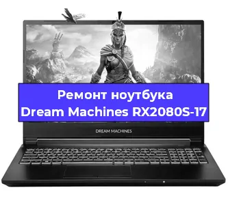 Чистка от пыли и замена термопасты на ноутбуке Dream Machines RX2080S-17 в Тюмени